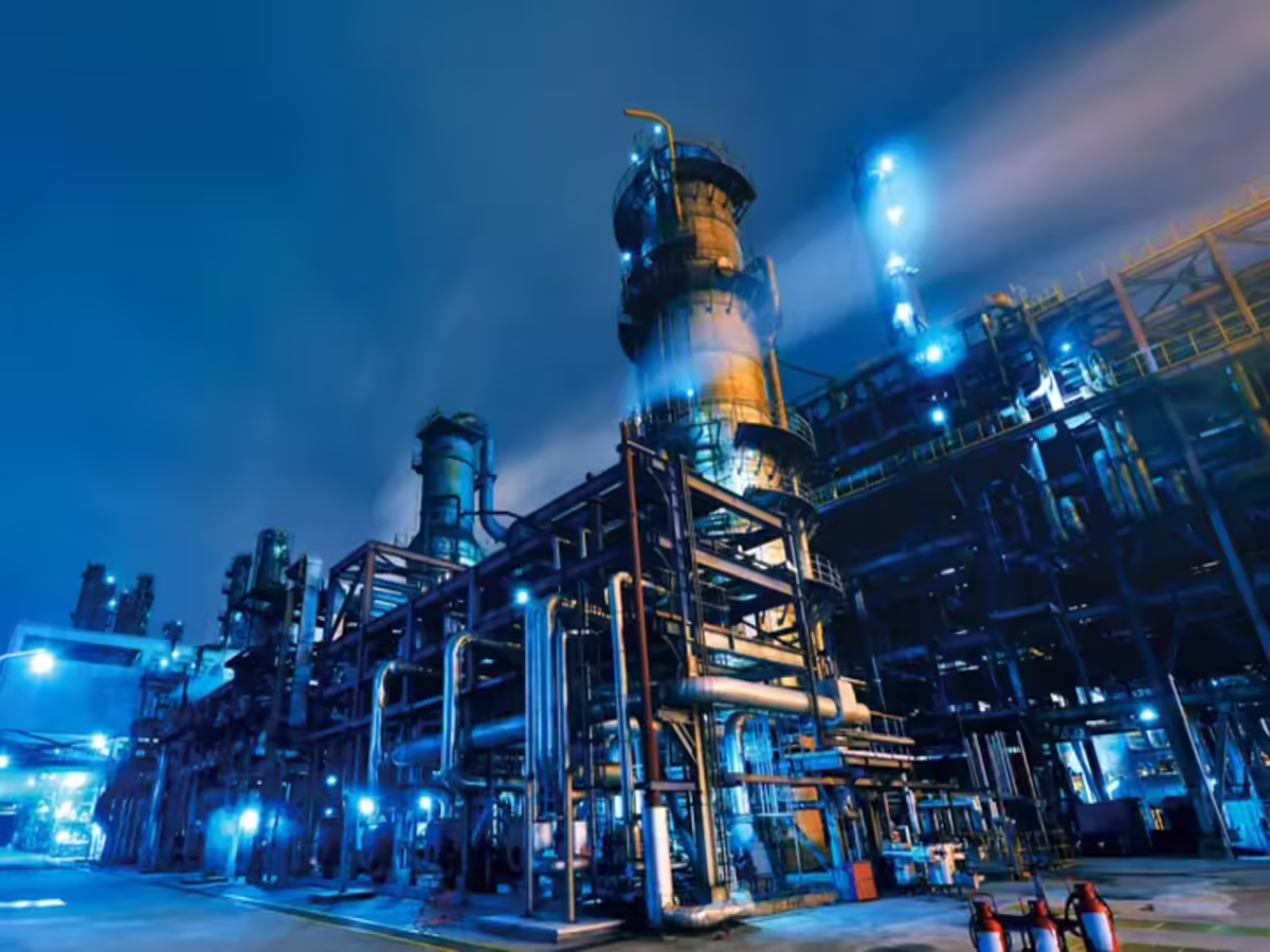 Petrochemical storage and processing infrastructure