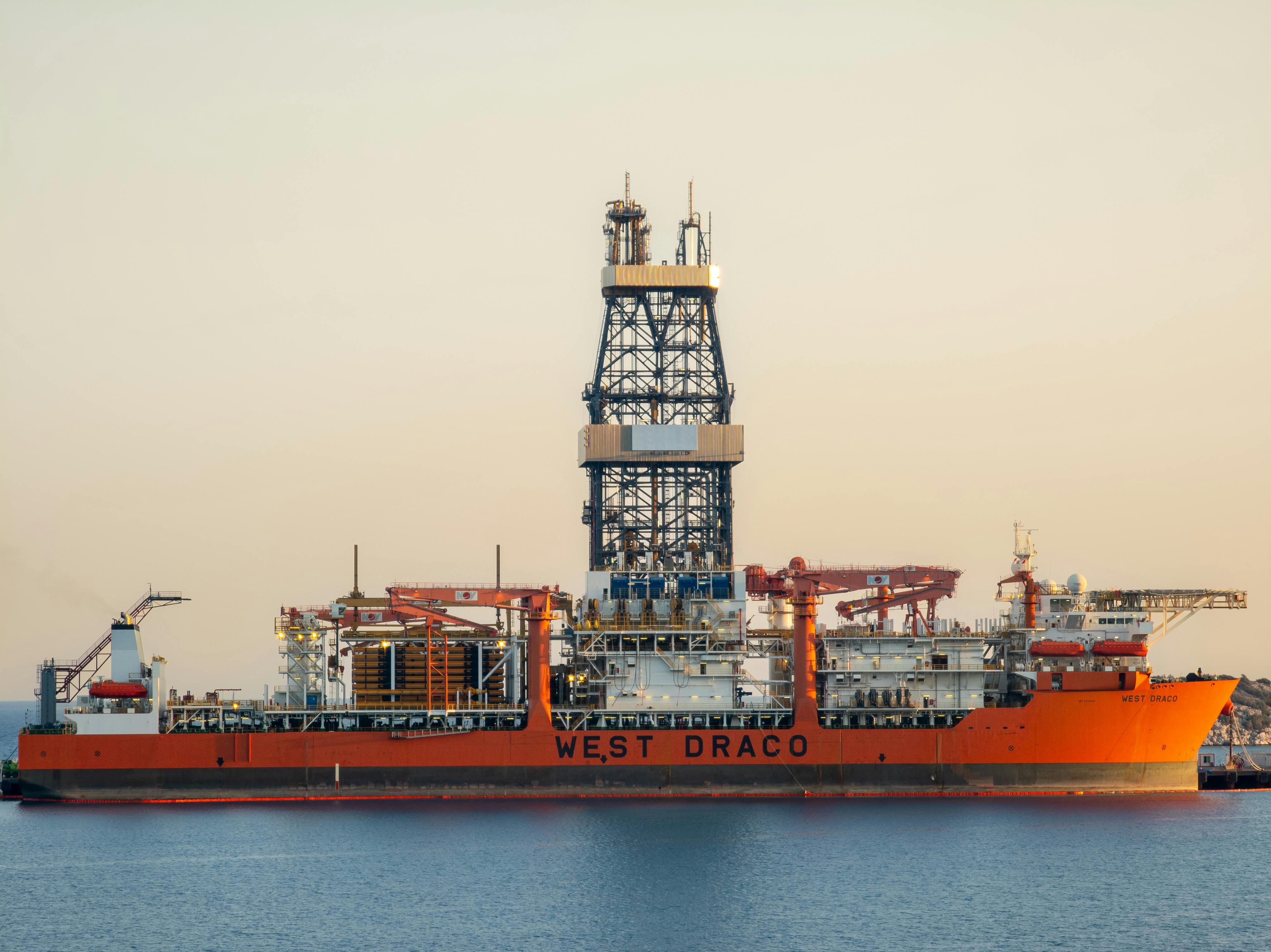 Offshore energy vessel representing global trading operations