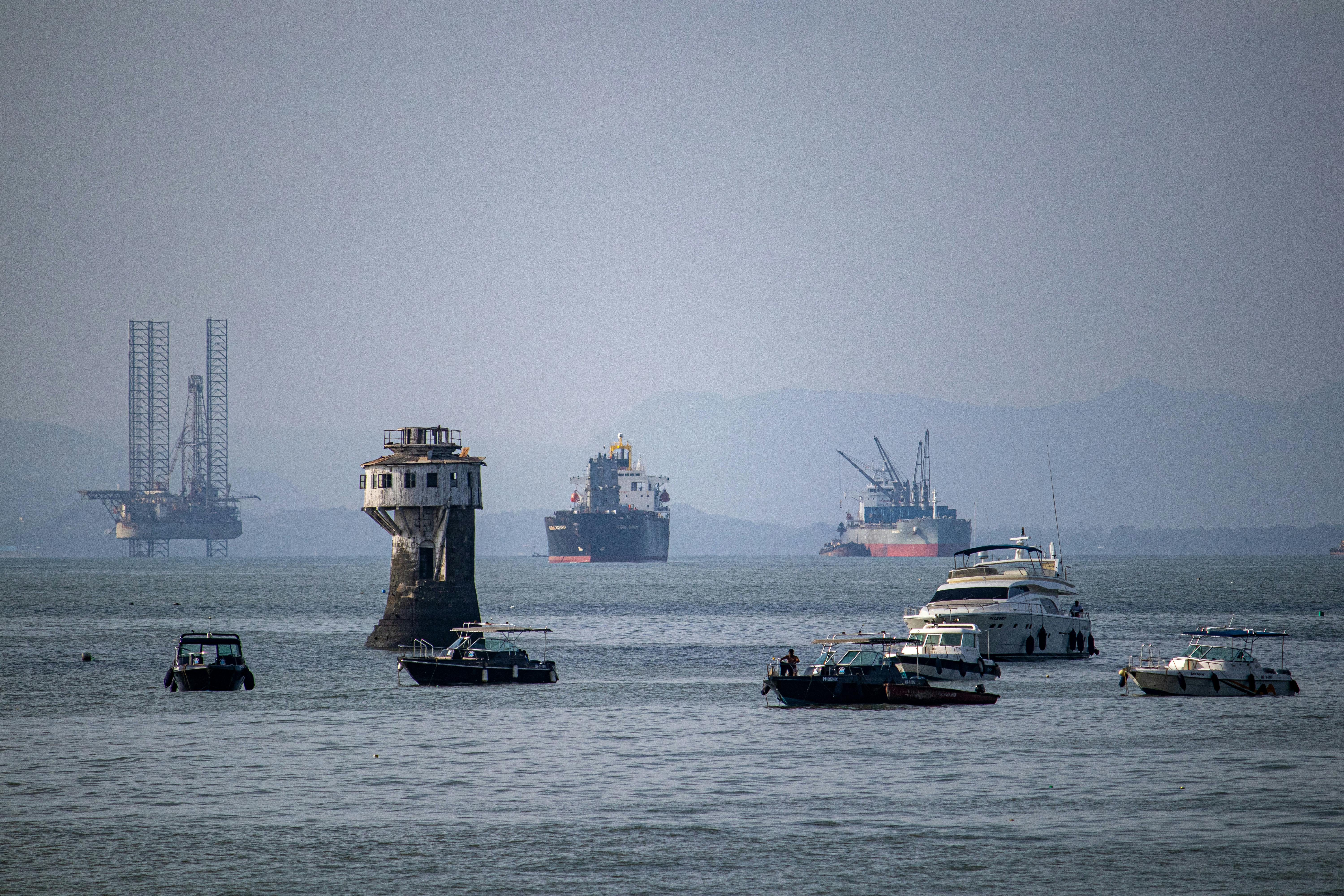 Regional shipping lanes and marine access supporting Asian markets